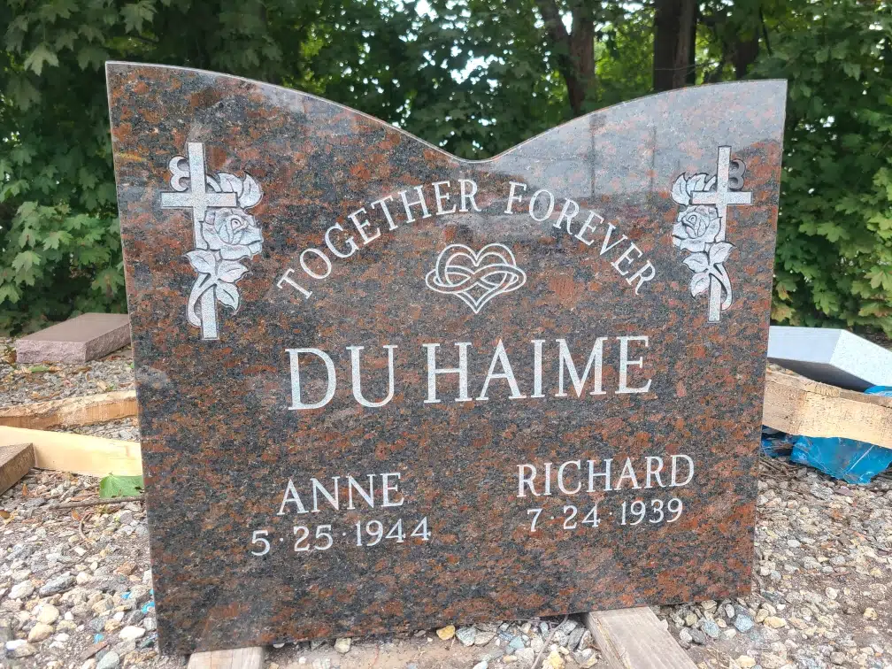 Granite Headstones for Sale hand-carved by Headstone Shop in NJ — image 2